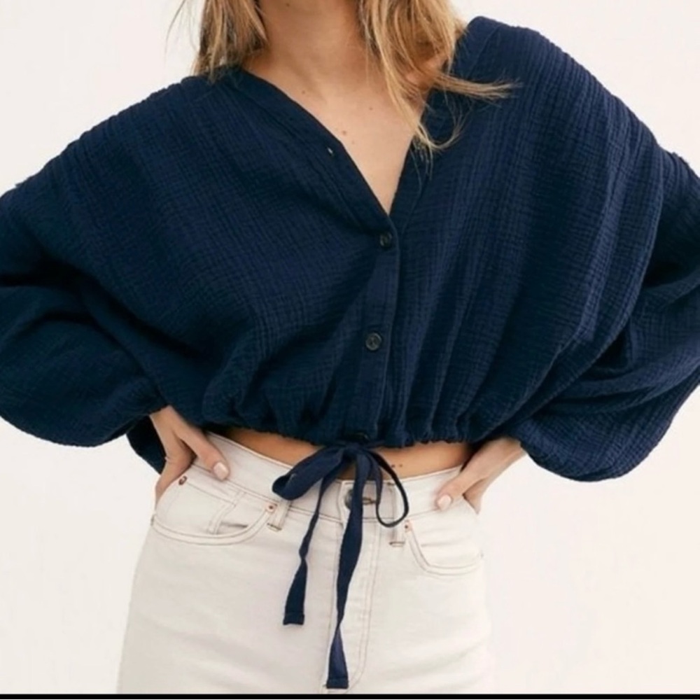 Free People Rising Sun Blouse